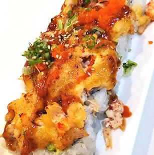 Sautéed Lobster Sushi Roll