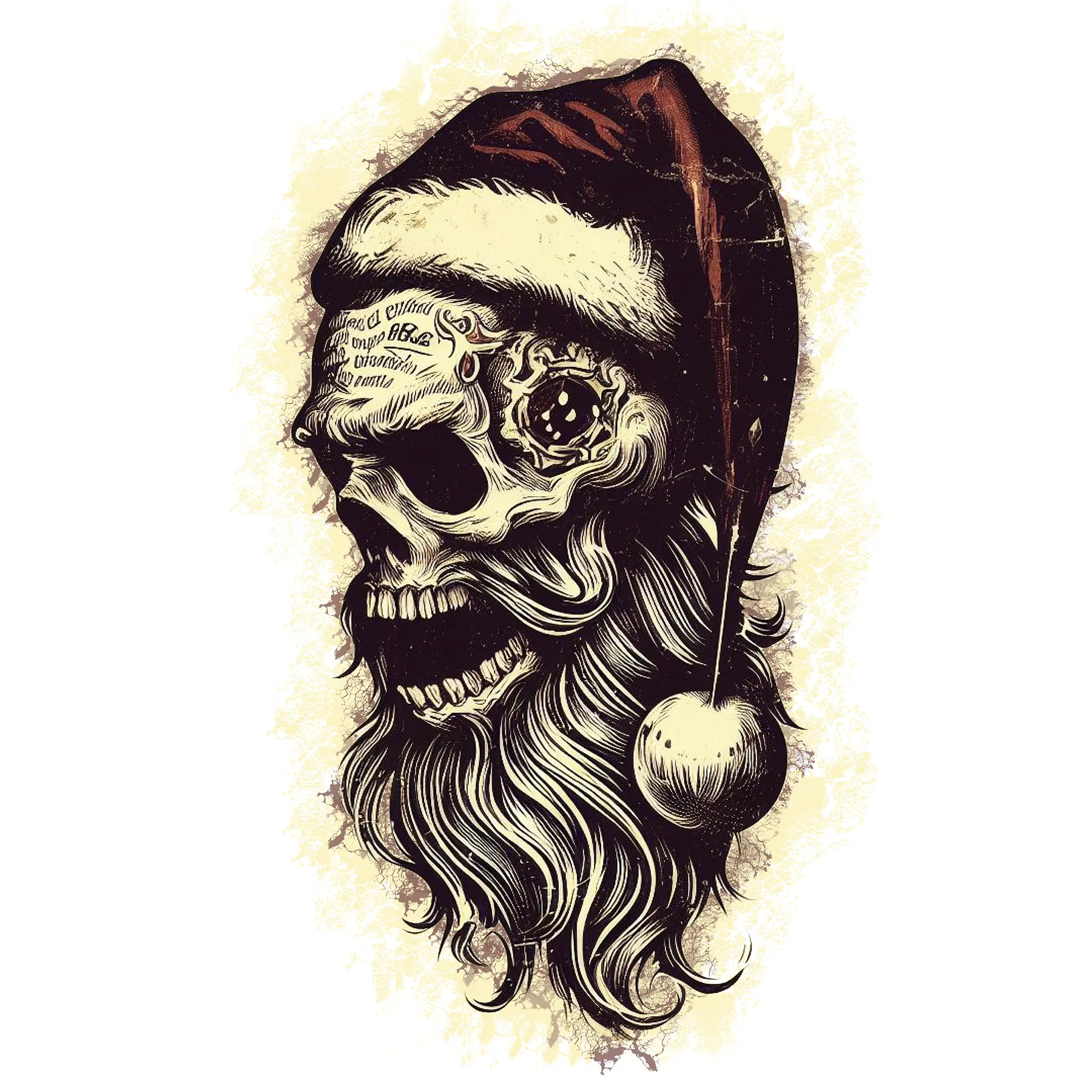 Santa Tatt Custom Design