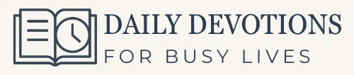Daily Devotions for Busy Lives Logo