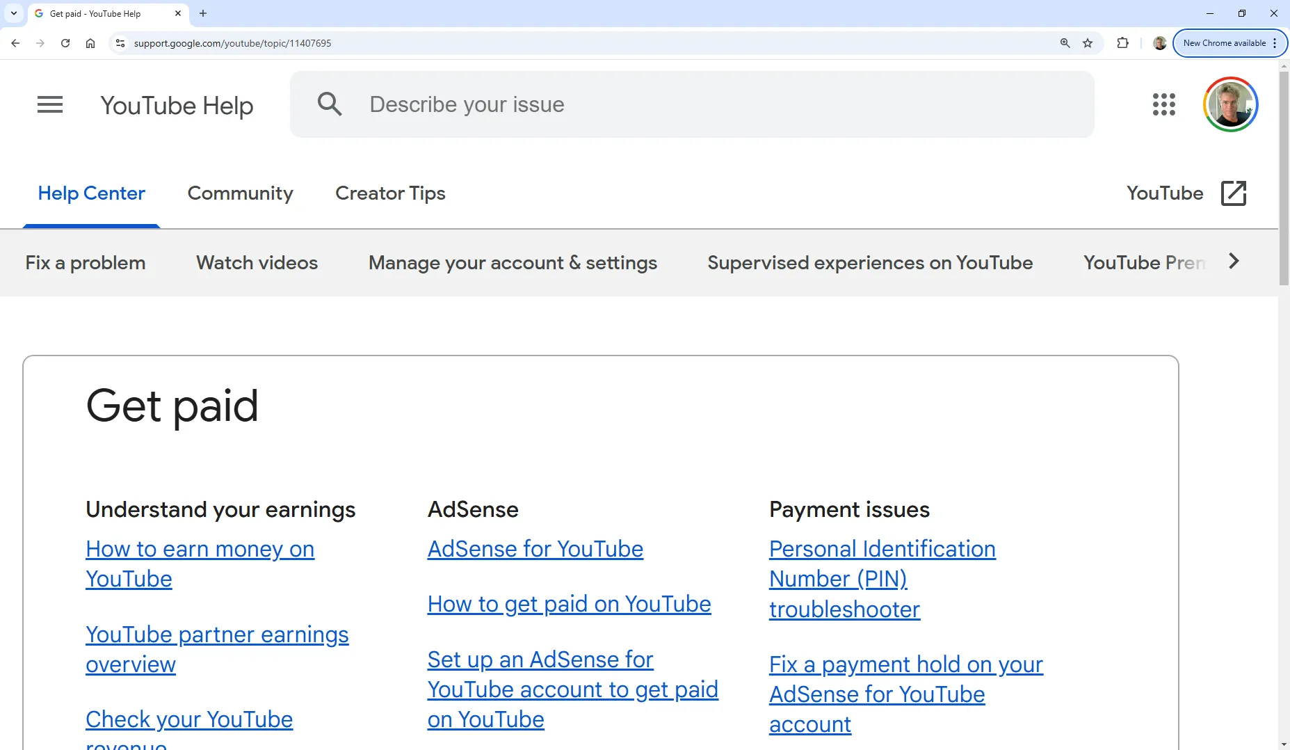 Get Paid From YouTube