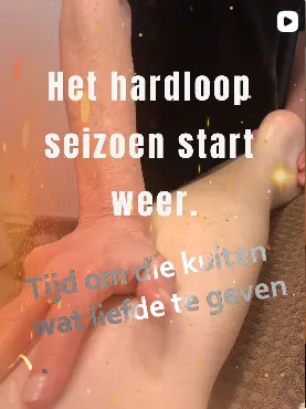 Massage kuiten in het Hardloopseizoen