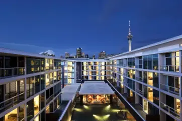 Sofitel Auckland Viaduct Harbour Couryard