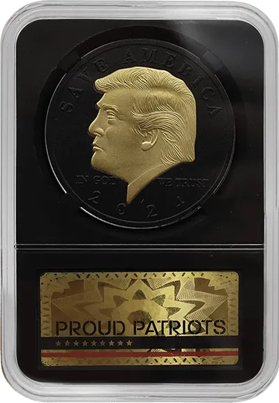 trumpinator silver coin