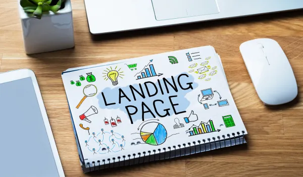 landing page service in indri