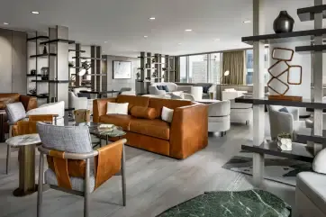 JW Marriott Edmonton ICE District Club Lounge