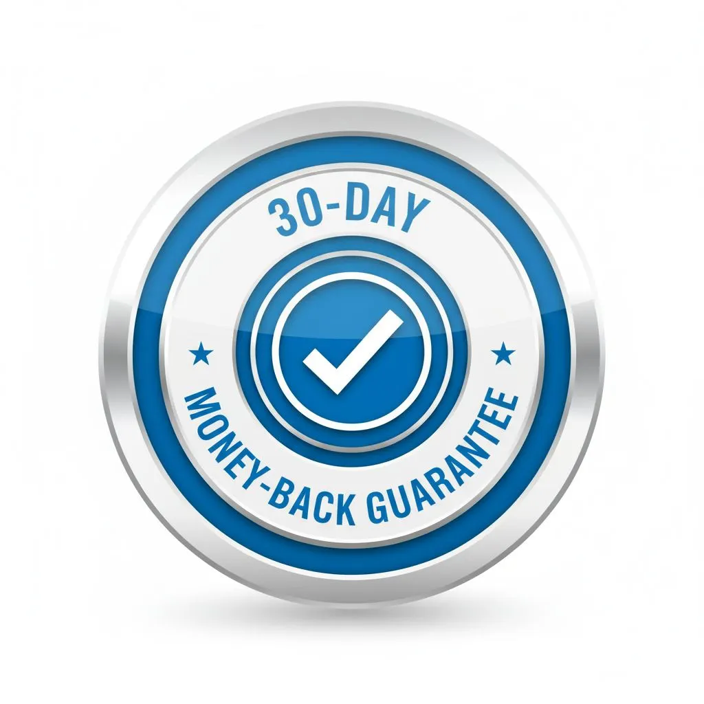 30 day no questions asked money back guarantee