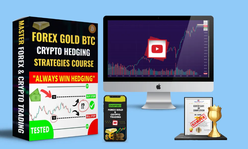 gold bitcoin forex crypto hedging strategies course