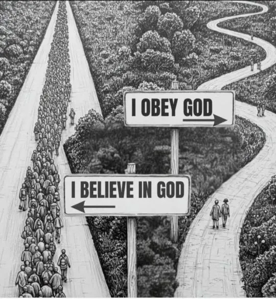 I obey God