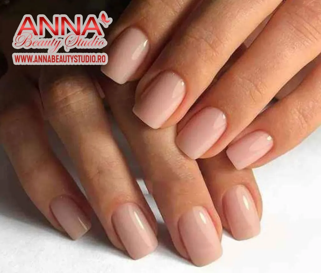 manichiura semipermanenta nude annabeautystudio.ro