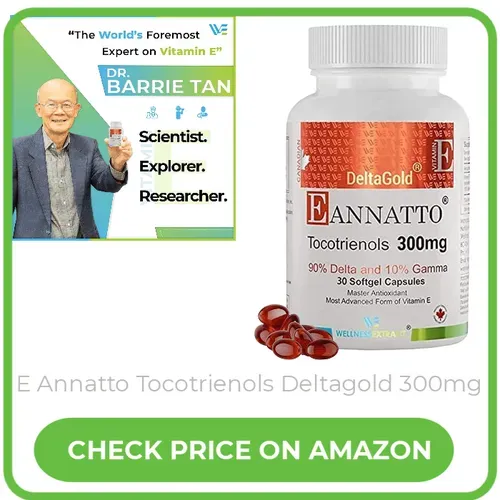 E Annatto Tocotrienols Deltagold 300mg