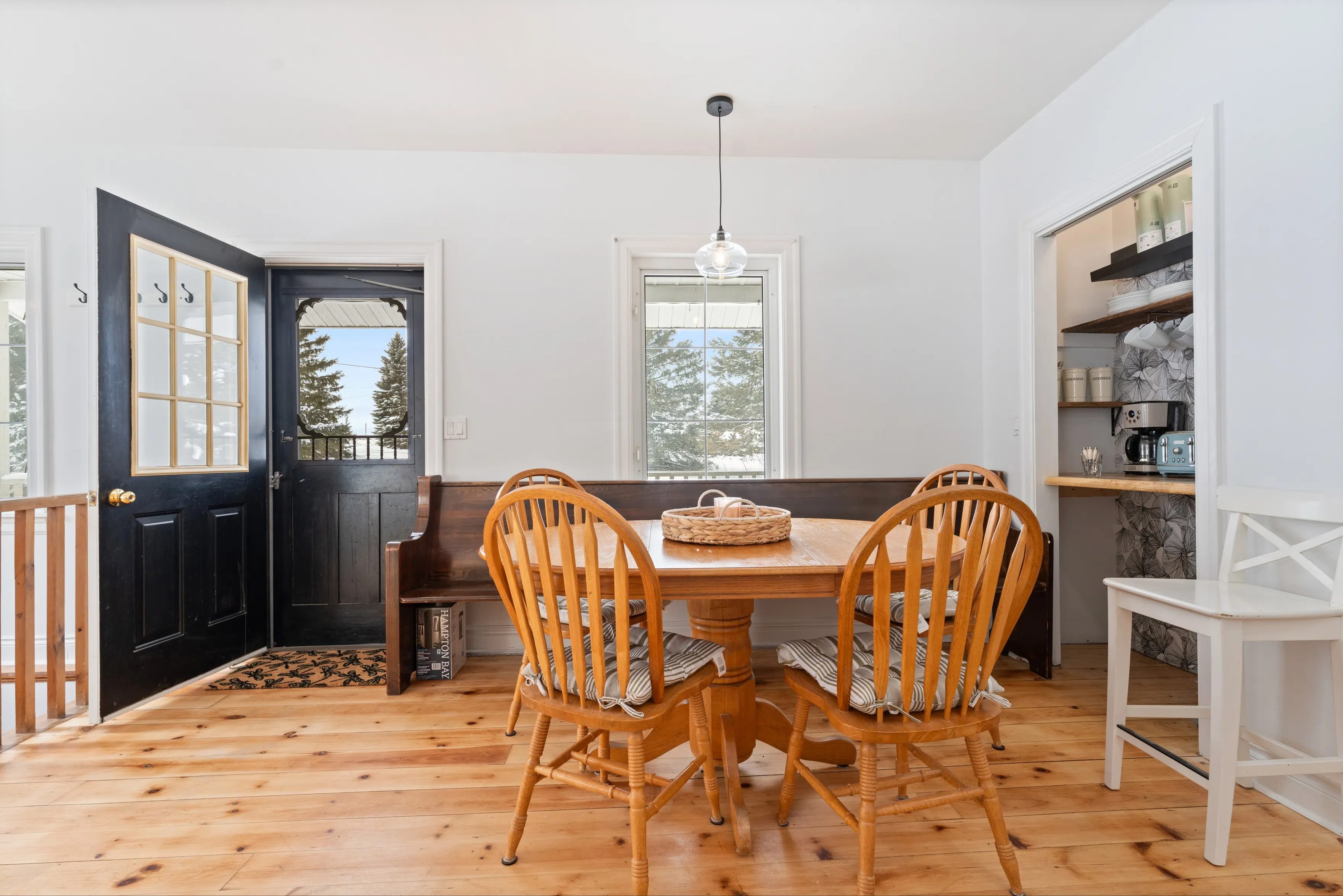 Dining Room Looking To Porch