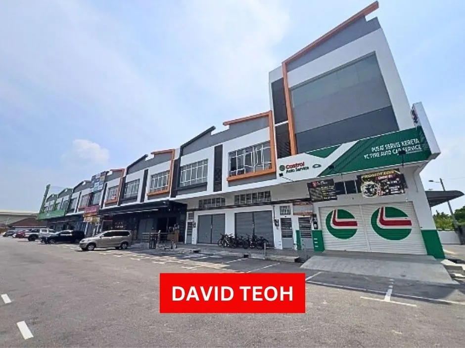 facing main road 2 storey shoplot for rent at bandar tasek mutiara simpang ampat