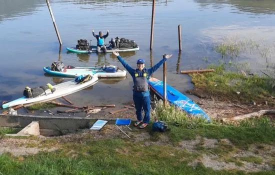 Raven Creek SUP Camping, Pitt Lake | West Coast SUP Adventures