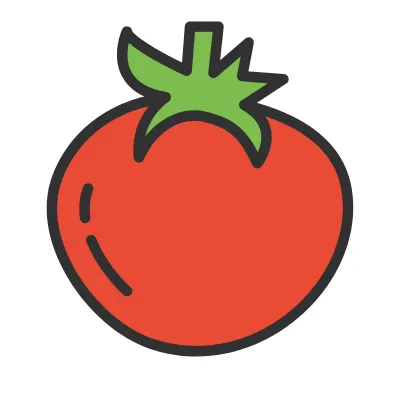 Fresh tomato icon