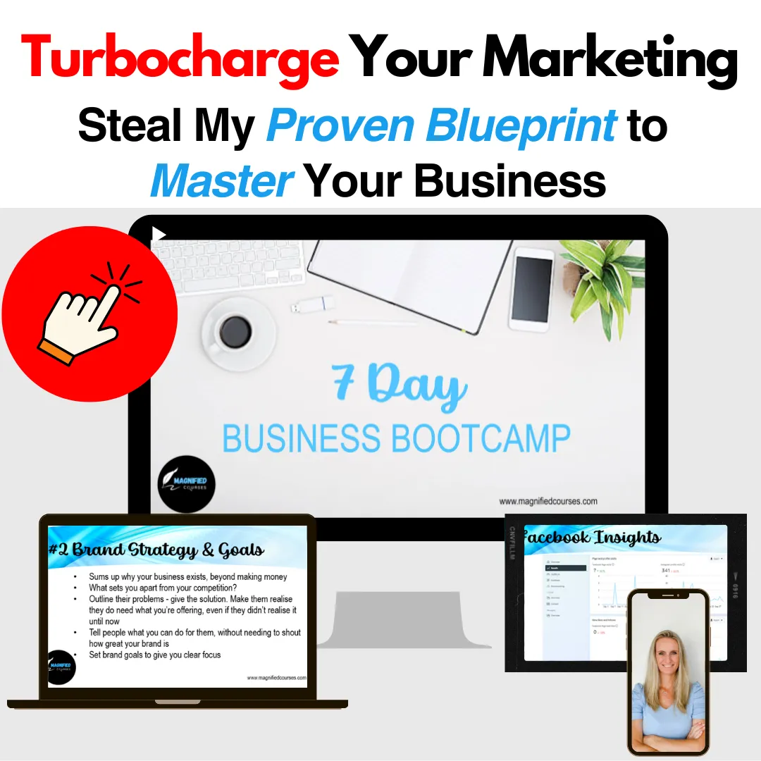 7 day business bootcamp online short course small business marketing grow your sales