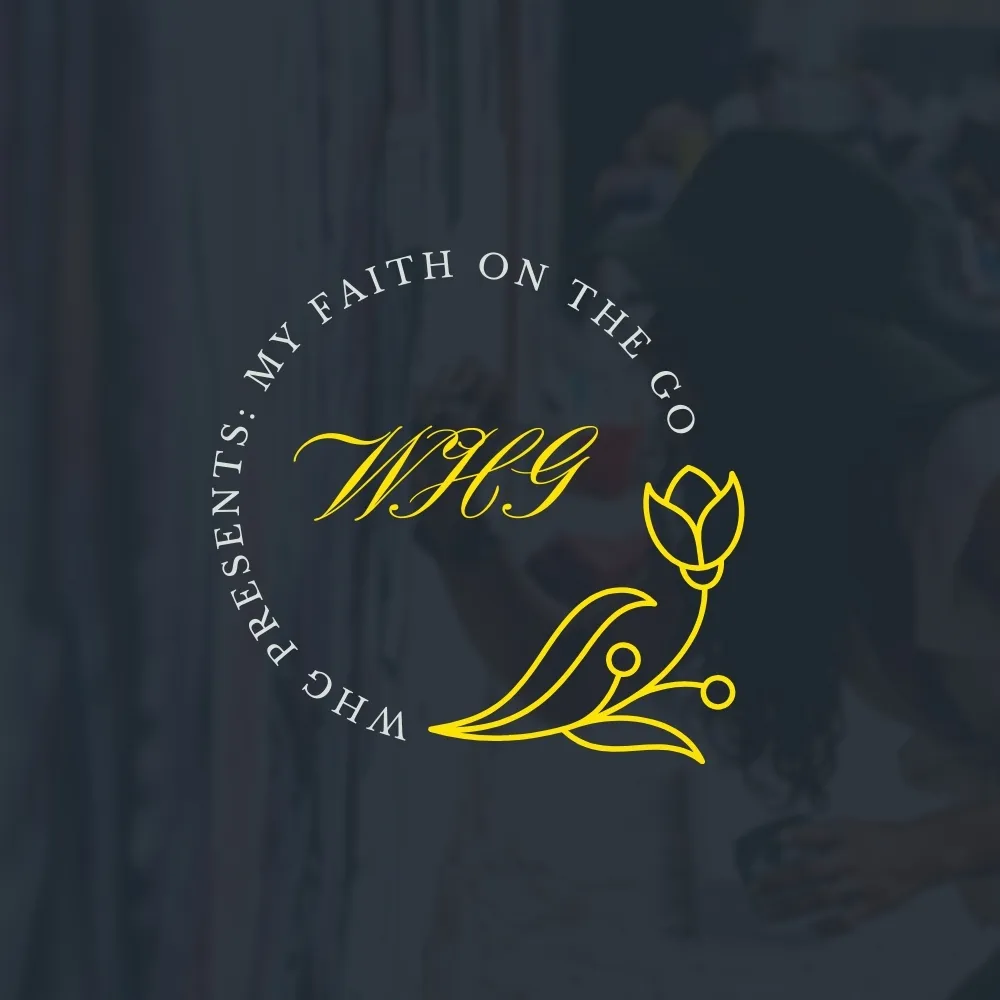 Whisper Hearing God - My Faith On The Go Logo