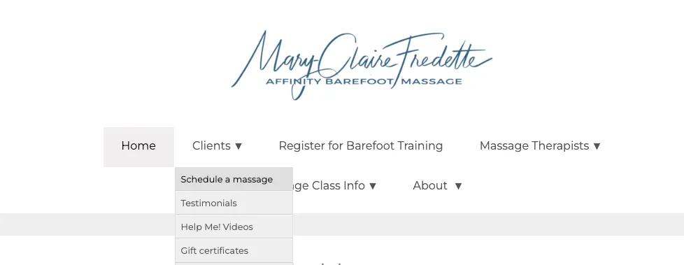 Mary-Claire Fredette massage therapist coach