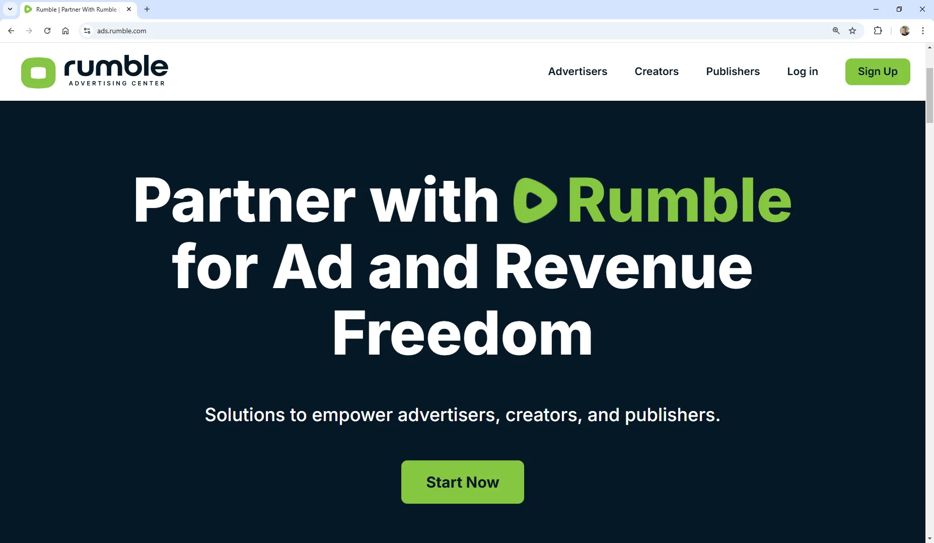 Rumble Ads