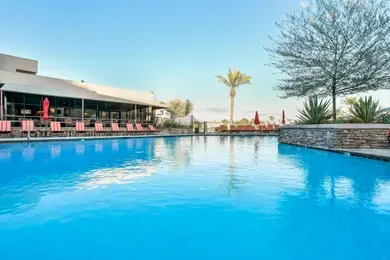 Enjoy full access to the Resort Restaurant, Bar, & Heated Pool