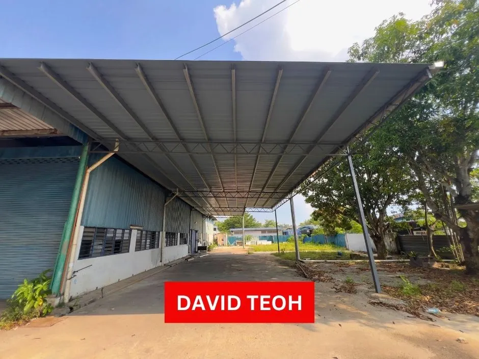 1.5 storey semi-d factory for rent at taman industri waja kulim