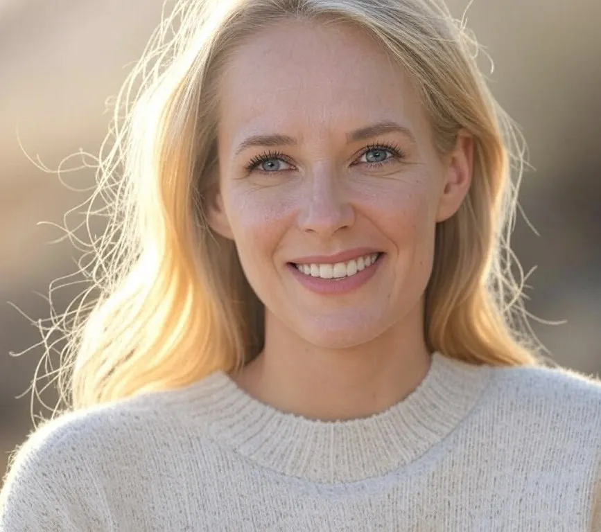 A swedish blonde wom