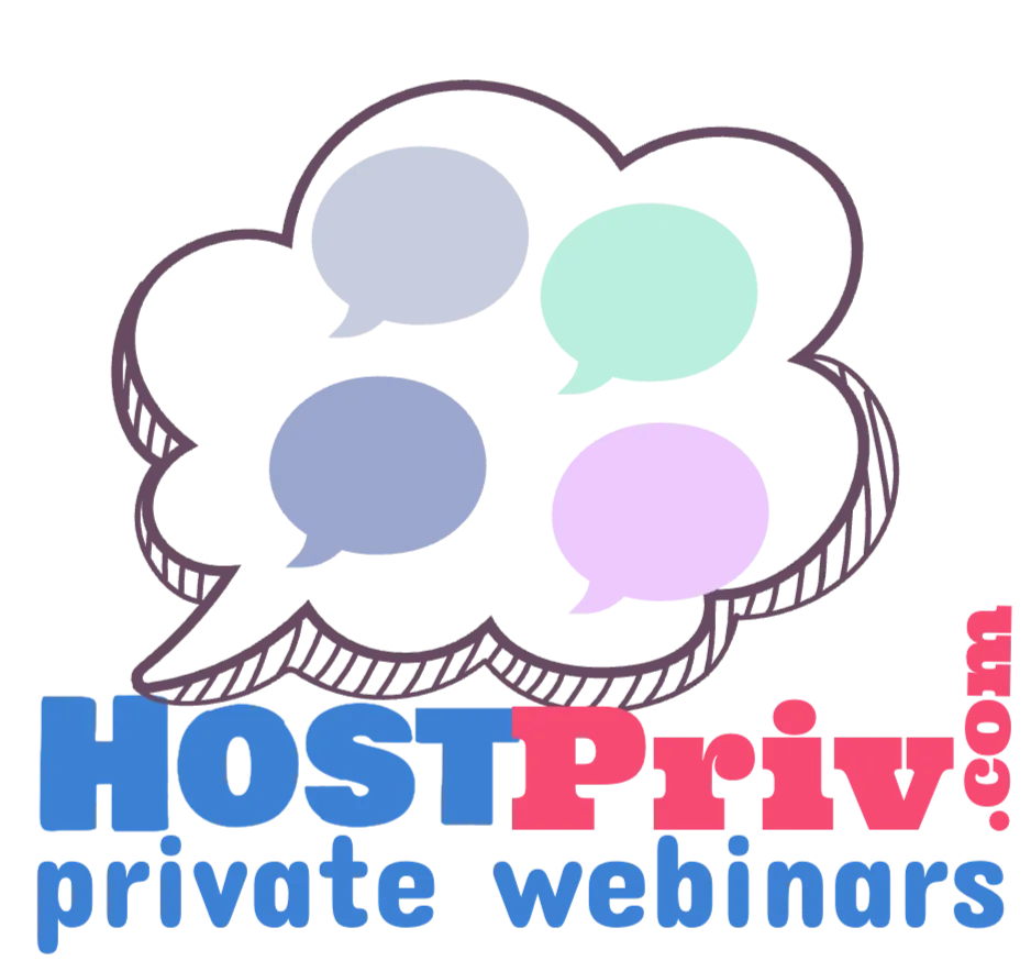 HostPriv Webinars logo