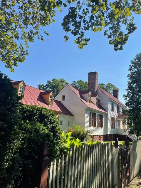 St. George Tucker House an early American historic home in Williamsburg Virginia