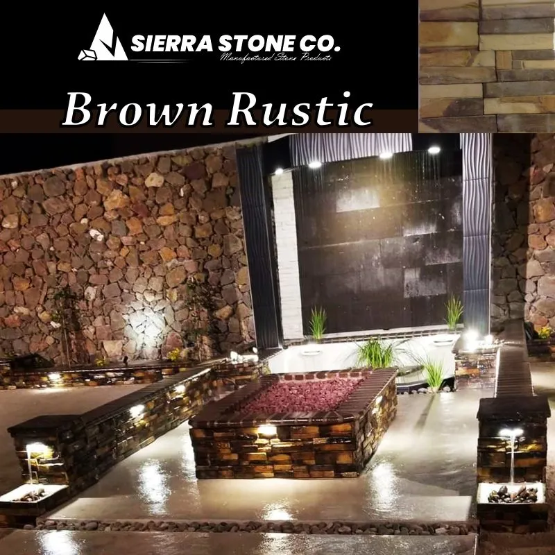rustic ston veneer