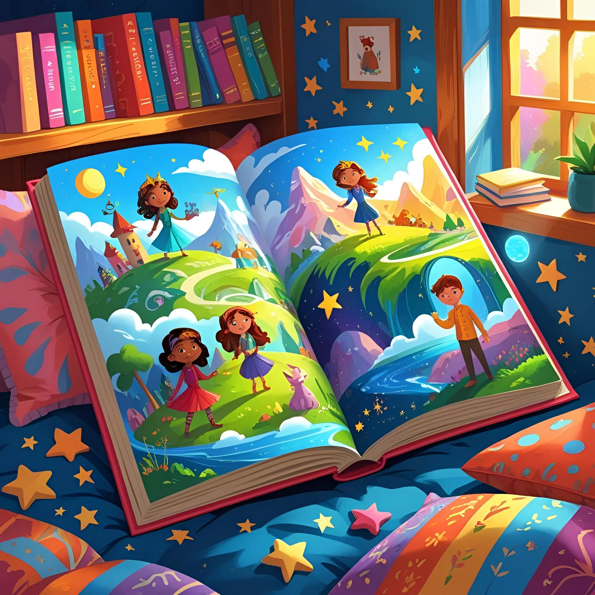 A fairytale personalized book