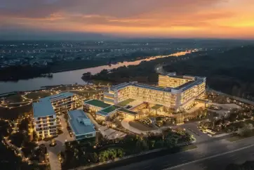 Hyatt Regency Huangshan Hengjiangwan Exterior Dusk