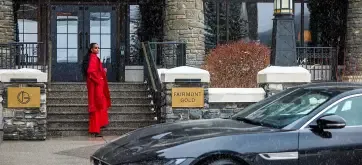 Fairmont Banff Springs Fairmont Gold entrance