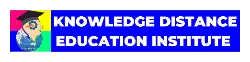 Knowledge Distance Education Institute Logo
