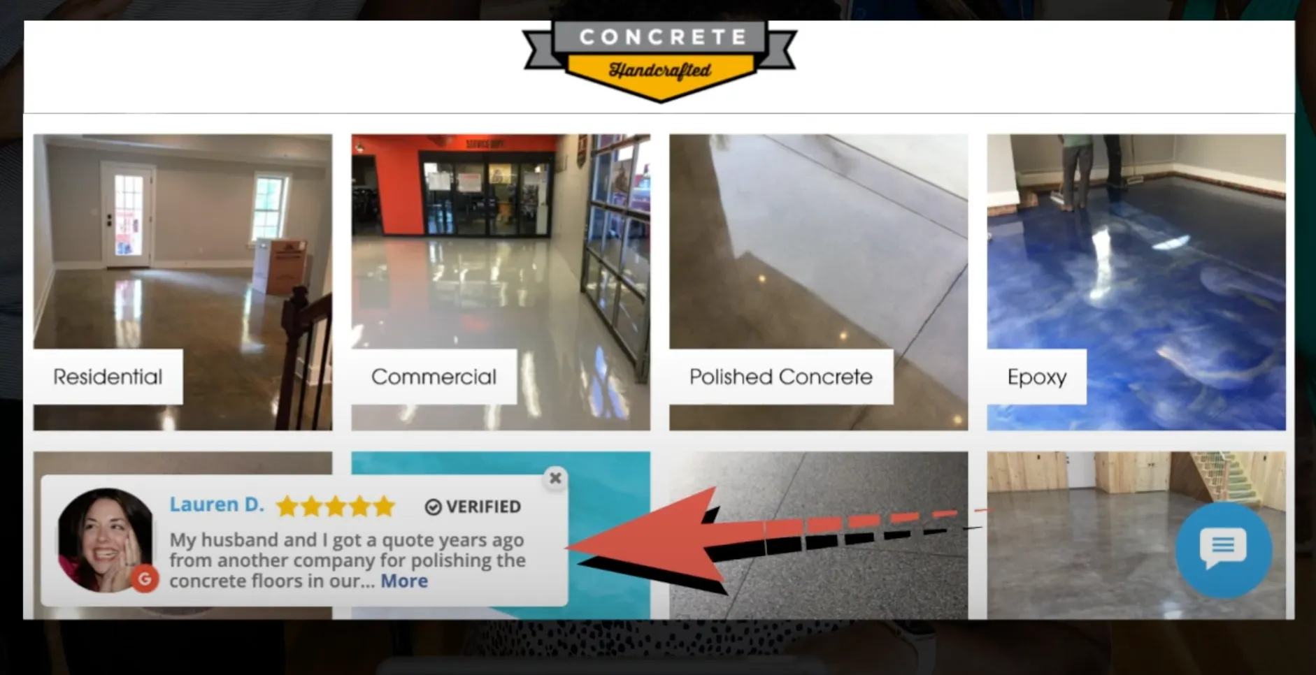 5-star reviews important in concrete marketing