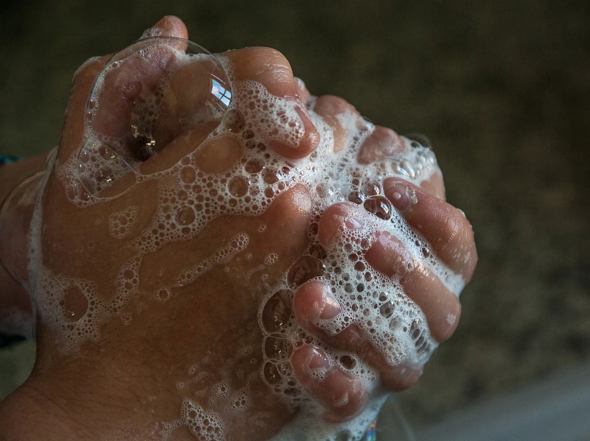 Foaming essential oil soaps can be used as hand soaps or body washes.