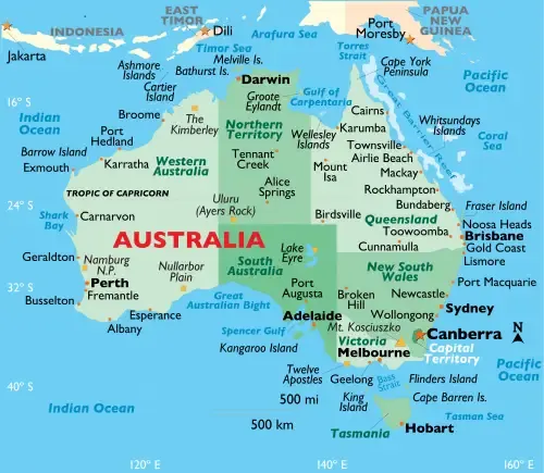 Australia Map