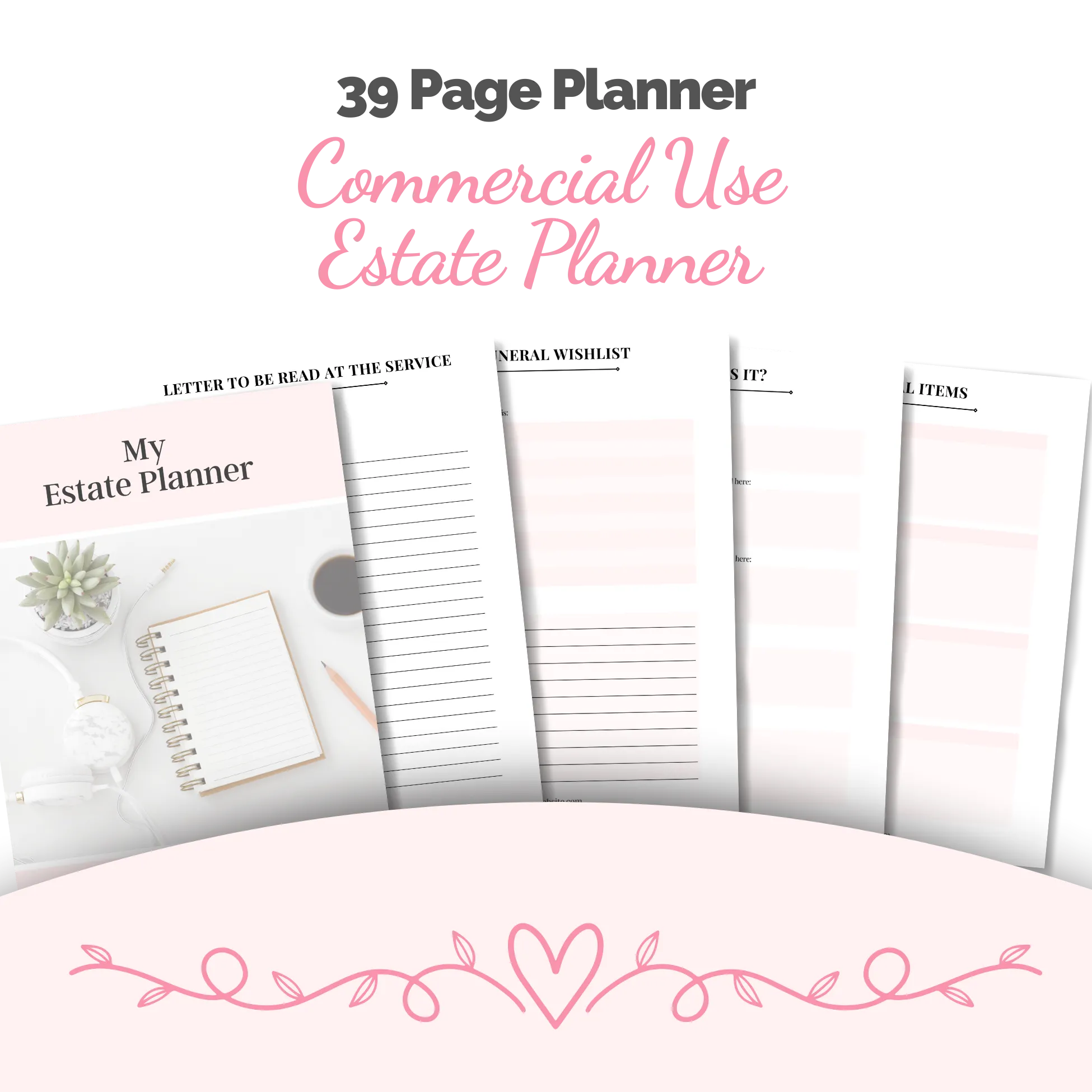 estate planner mockup