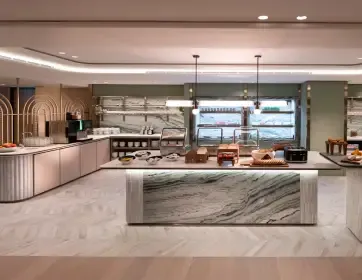 Hilton Sydney Executive lounge Buffet Layout