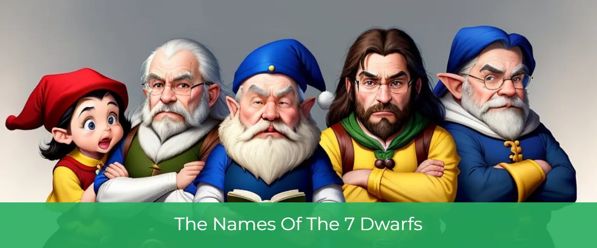 name of 7 dwarfs