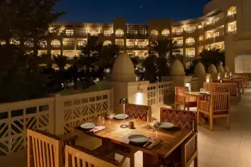 Grand Hyatt Doha Hotel & Villas Issan Outdoor Dining