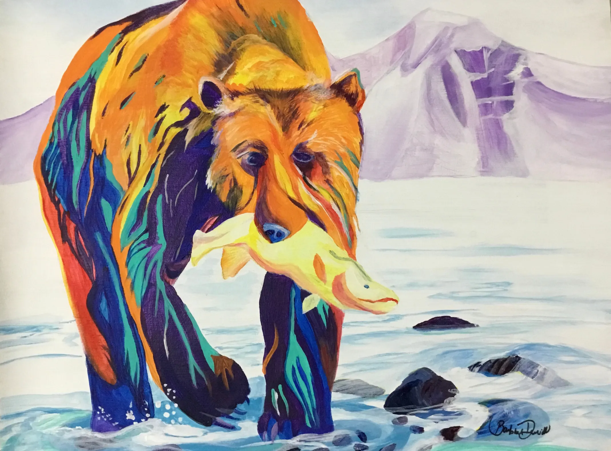 telus commission by Barbara Derrick