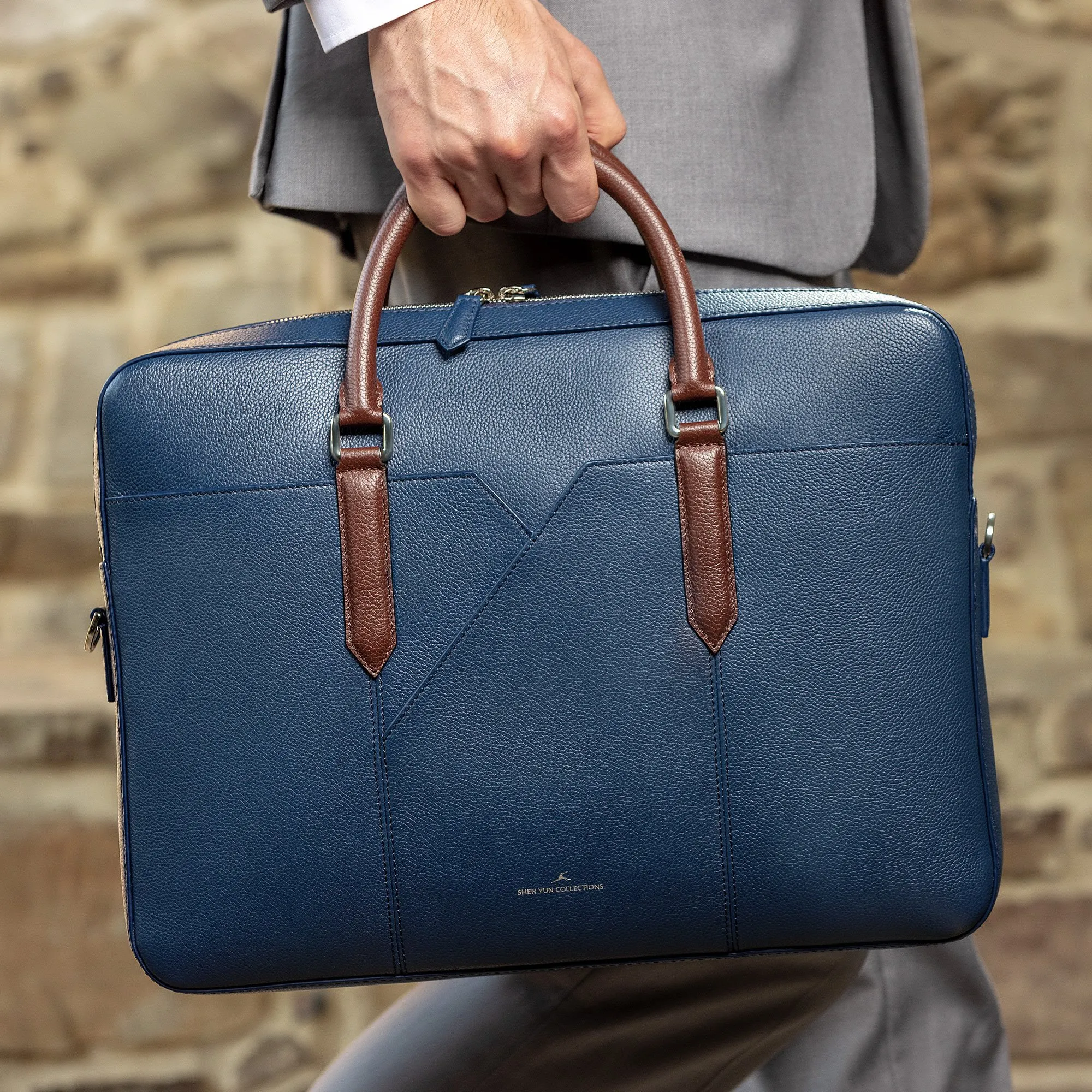 Leather briefcase malaysia online