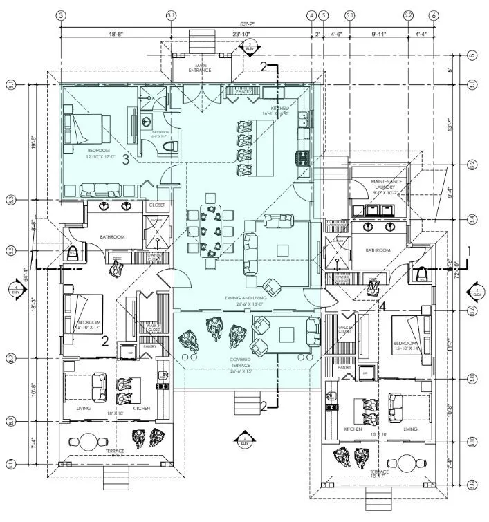 52-13 Hub Floor Plan