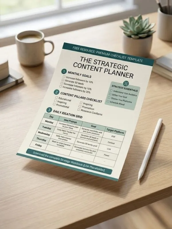 Free 1-page perfect prompt framework guide.