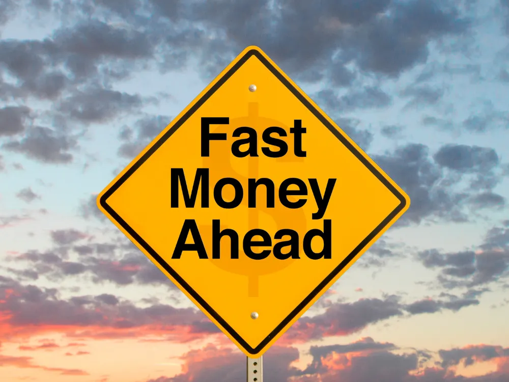 fast money sign