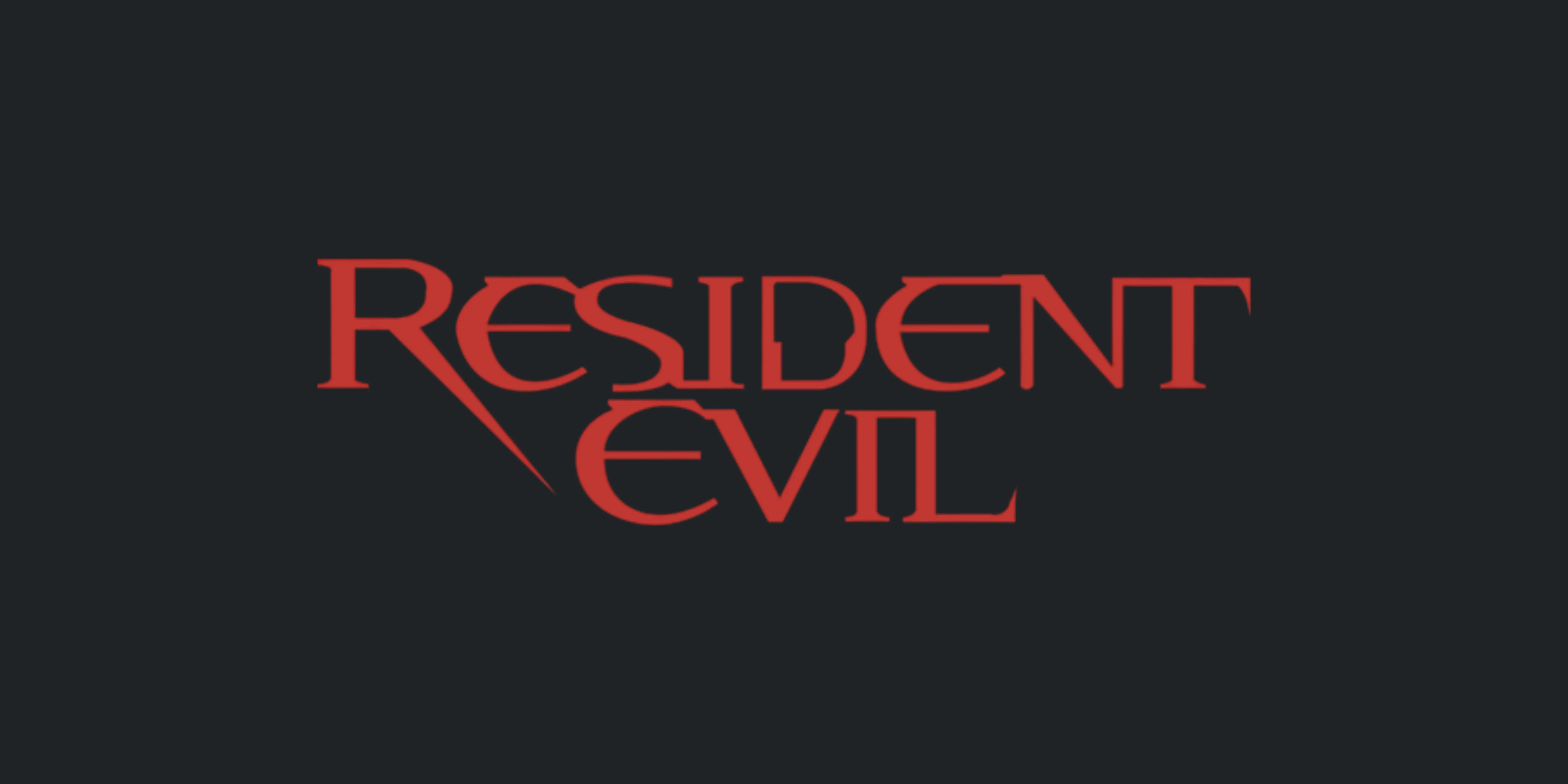resident evil logo