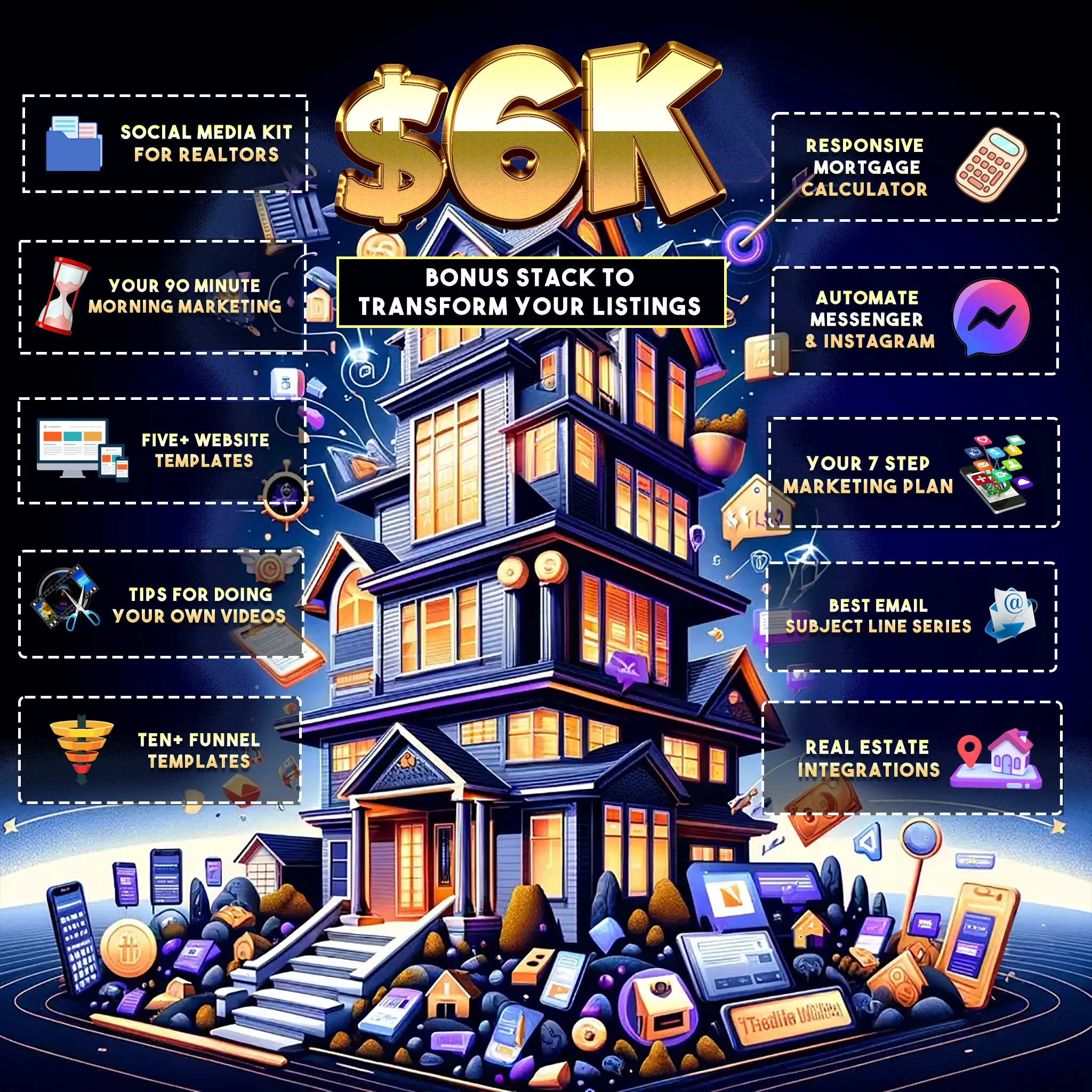 6k Bonus Stack for realtors