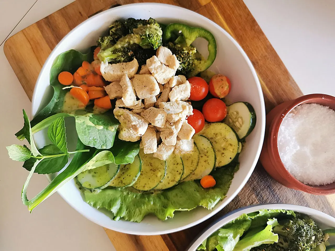 Fresh whole foods that can be part of a balanced diet