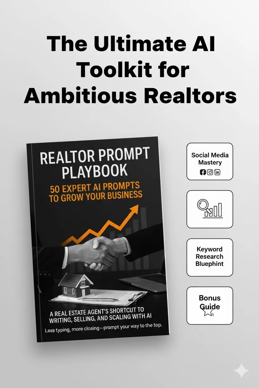 Prompt Realtor Realtor AI Prompts | Write Listings Faster & Close More Deals