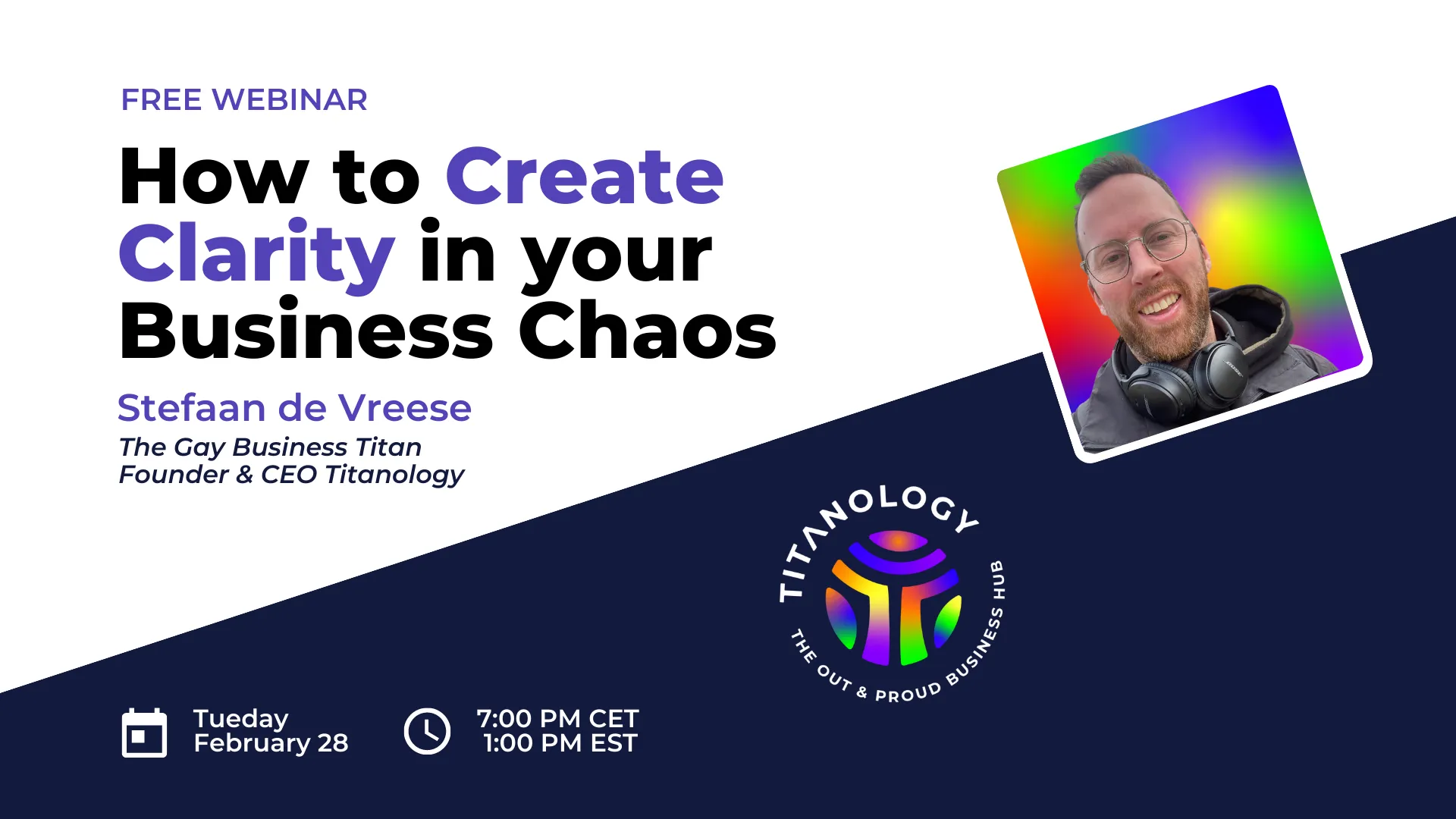 Free Webinar - Create Clarity in Your Business Chaos