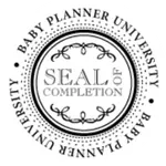 Baby Planner University Seal